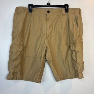 Polo Ralph Lauren Utility Canvas Cargo Shorts Mens 40‎ Drill Khaki Classic Fit